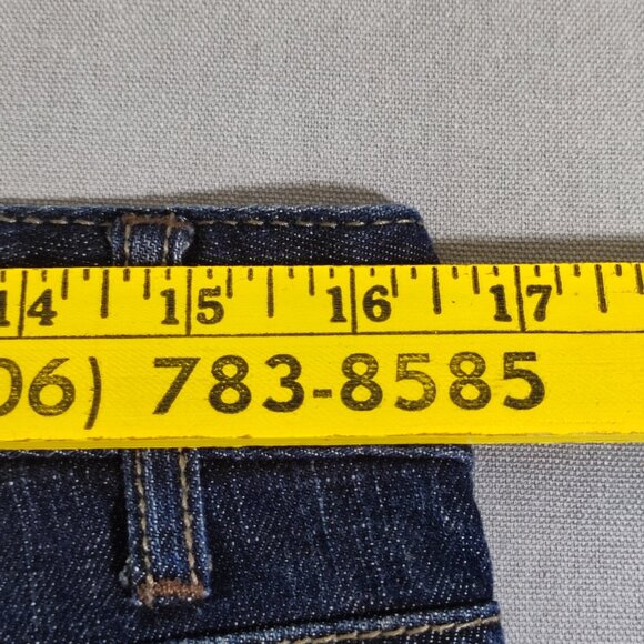 Tommy Hilfiger flare jeans Freedom women's size 10 R ink blue colour lightweight - Picture 10 of 14